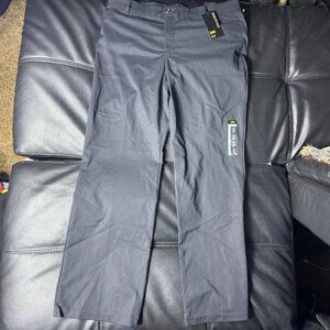 NWT Lee‎ Women's Flex Motion Trouser Pants Black Regular Fit Mid Rise 18 Long
